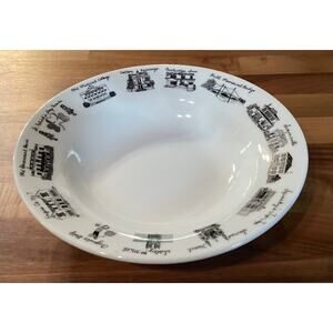 Tuxton The Augusta Collection Amy Lovering Roberts 9” Pasta Bowl